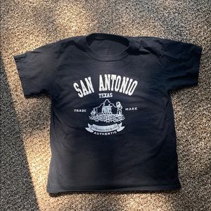 Black San Antonio Tee